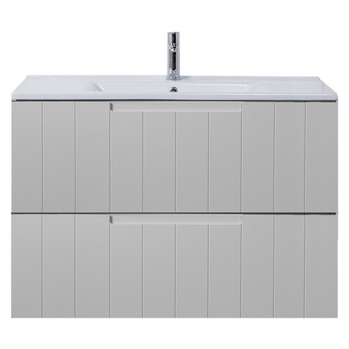 Camden Wall Hung Vanity 2 Drawer 1000mm Ceramic Custom Colour