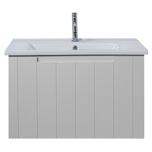 Camden Wall Hung Vanity 1 Drawer 650mm Ceramic Custom Colour