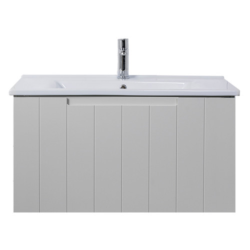 Camden Wall Hung Vanity 1 Drawer 750mm Ceramic Custom Colour