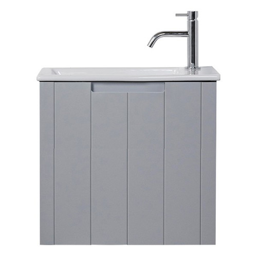 Camden Mini Wall Hung Vanity 1 Door 500mm Ceramic Custom Colour
