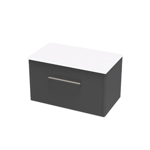 Array Berlin Pro Vanity 800 Single Drawer Slate