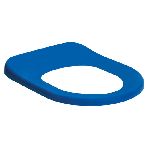Life Assist Single Flap Toilet Seat Blue