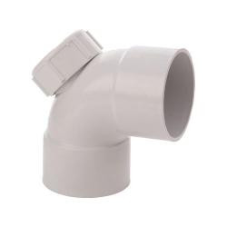 Optim DWV Rear Inspection Bend 80mm x 45Deg 101.80.45W