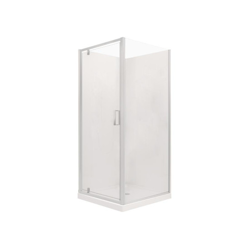 Valencia Elite Shower Square Corner 9 x 9 Sat Fl Centre Waste 706743A-SS