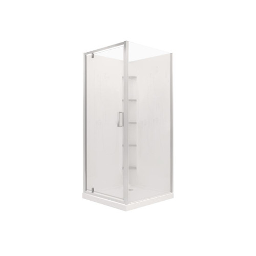 Valencia Elite Shower Square Corner 9 x 9 Sat Plus Rear Waste 706744A-SS