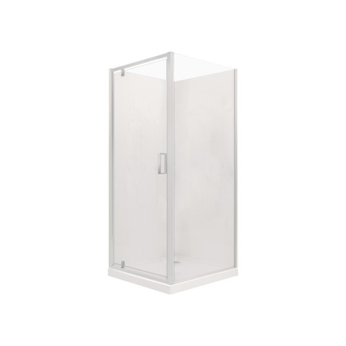 Valencia Elite Shower Alcove 12 x 9 Sat Corner Cont Plus Centre Waste 706754A-SS