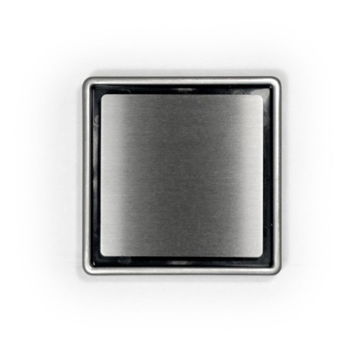 Elegance Tile Floor Waste Plate Stainless Steel 80mm