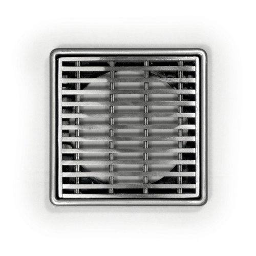 Elegance Tile Floor Waste Wire Stainless Steel 100mm