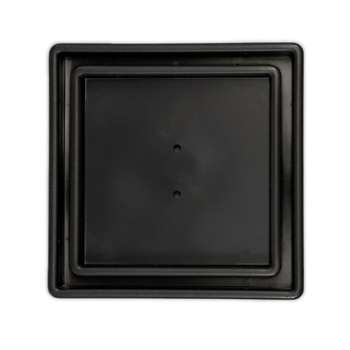 Invisi Tile Floor Waste 100mm Black