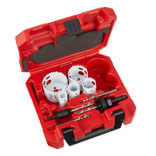 Hole Saw Kit Hole Dozer With Carbide Teeth 9 Piece 49223079