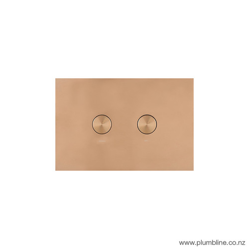 Oli Flush Panel Brushed Copper PVD