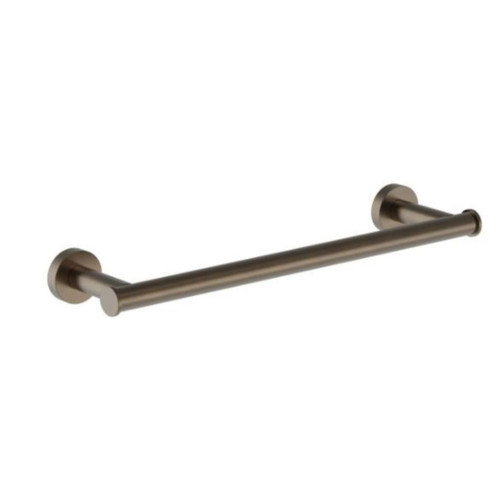 Buddy Towel Rail 300mm Aged Brass Organic