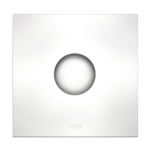 Wall Exhaust Fan 14W 100mm Square Ceiling/Wall Mount White