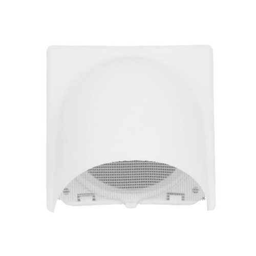 Weatherproof Ventilation Cowl 100mm White
