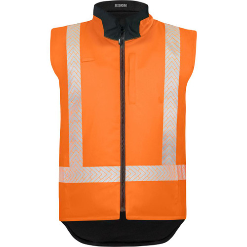 Stamina Eco Vest TTMC-W23 Reversible Puffer Orange S