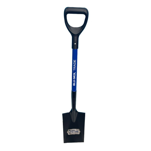 Trade Heavy Duty Contractors Spade Short Steel D Handle