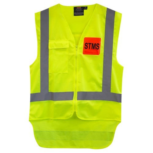 TTMC-W17 Polyester Vest STMS Yellow 2XL