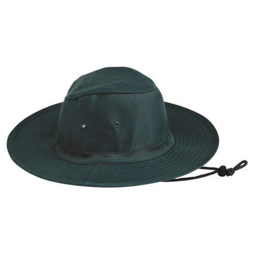 Sun Hat Polycotton Green M