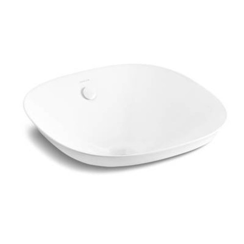 Veil Essential Square Vessel White 425mm 26407A-0