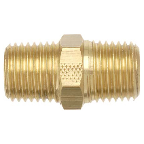 Titon Pipe Fitting Hex Nipple 1/8 Inch BSPT 332502