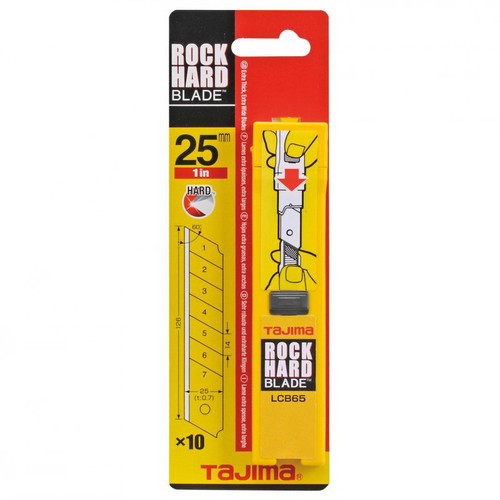 Snap Off Blades 25mm 10 Pcs