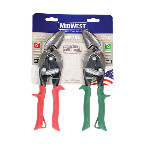 Aviation Snip Set 2 Piece Left & Right Offset