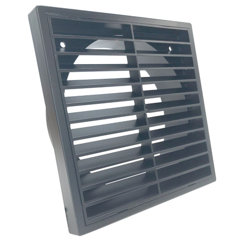 Designer Fixed Louvre Grille Pre Primed 150mm