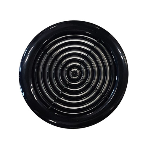 PRO SERIES WALL/CEILING GRILLE ROUND 150MM BLACK