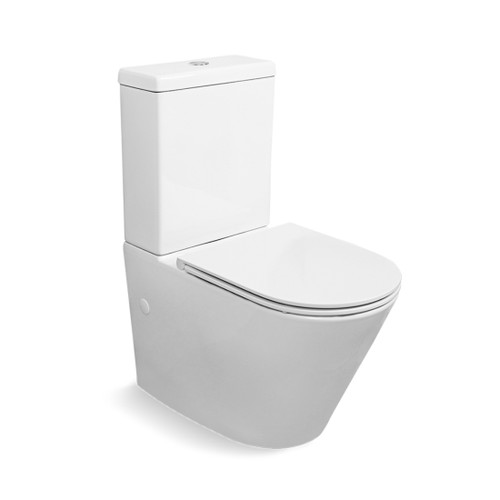 Sierra Back to Wall Toilet Suite Slim Seat