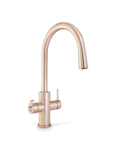 Celsius Hydrotap G5 Chilled Sparkling Hot & Ambient  Brushed Rose Gold