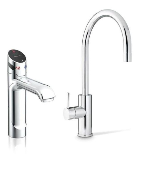 Touch Free Wave Hydrotap G5 Boiling Chilled Hot & Ambient 40 4-in-1 with Arc Mixer Chrome