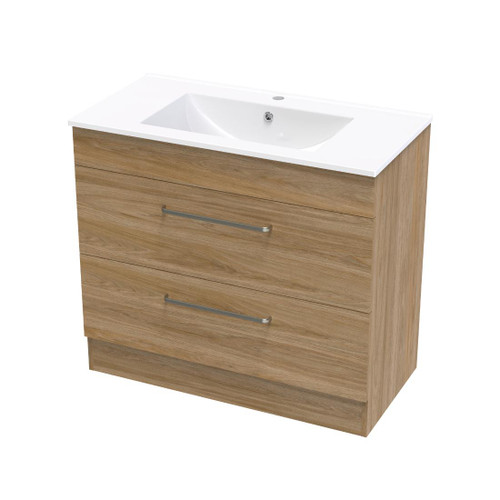 Pacific Floor Standing Vanity 900mm Double Drawer Baroque