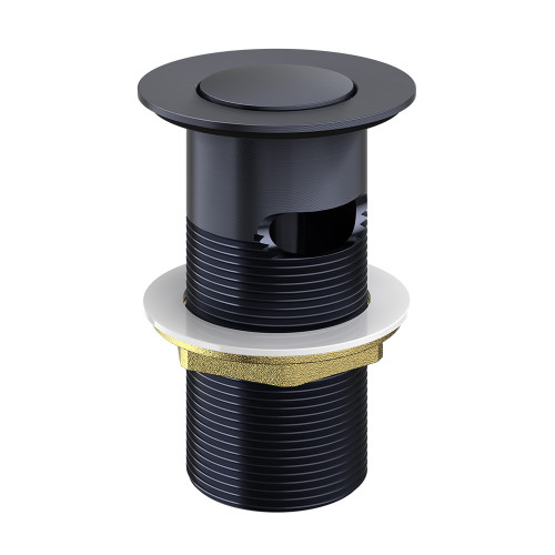 Turoa Pop Up Waste Gun Metal