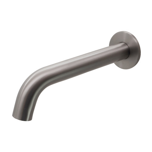 Circo Bath Spout All Pressures Gun Metal Wall Mounted