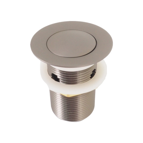 Kmercial Plug And Waste With Overflow 32mm Spring Loaded Gun Metal
