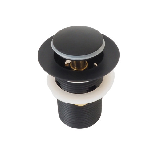 Kmercial Plug And Waste With Overflow 32mm Spring Loaded Matte Black
