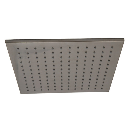 Prestigio Shower Rose Head Square Head 250 x 250mm All Pressures Brushed Nickel