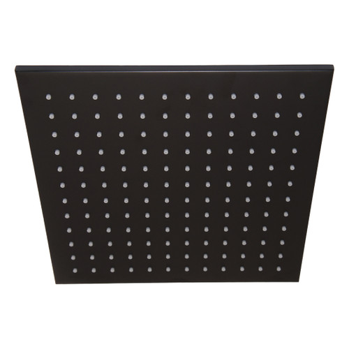 Main Image Prestigio Shower Rose Head Square Head 250 x 250mm All Pressures Matte Black