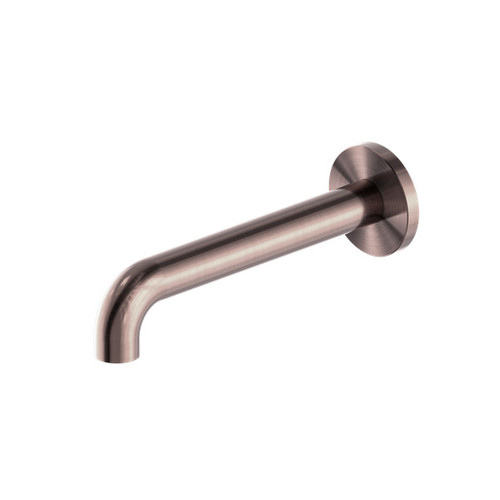 Mecca Basin/Bath Spout 260mm Brushed Bronze