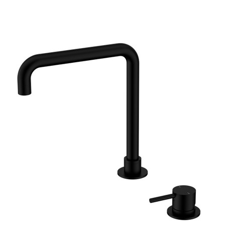 Mecca Basin Mixer Square Matte Black