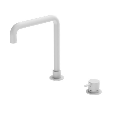 Mecca Basin Mixer Square Matte White