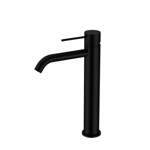 Mecca Tall Basin Mixer Matte Black