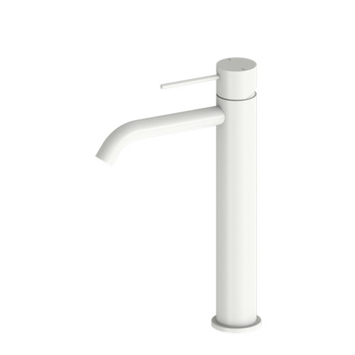 Mecca Tall Basin Mixer Matte White