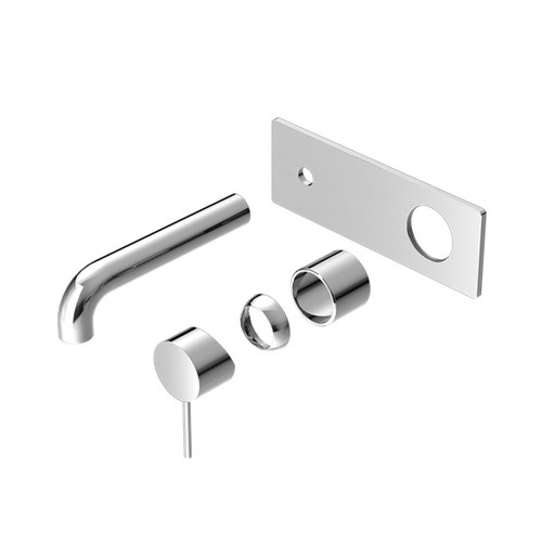 Mecca Wall Basin/Bath Mixer 185mm Trim Kit Chrome