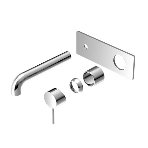 Mecca Wall Basin/Bath Mixer 260mm Trim Kit Chrome