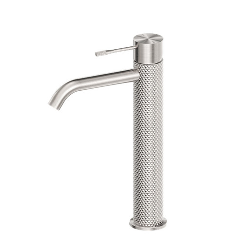 Opal Tall Basin Mixer Brushed Nickel