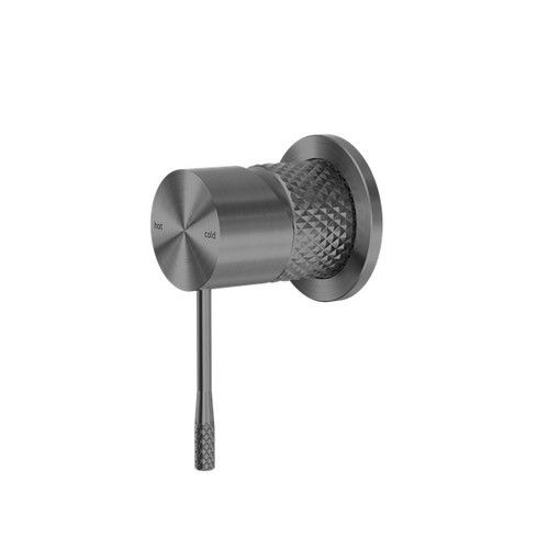 Opal Shower Mixer 60mm Plate Graphite