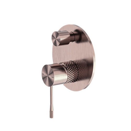 Opal Shower Mixer With Diverter Brushed Bronze