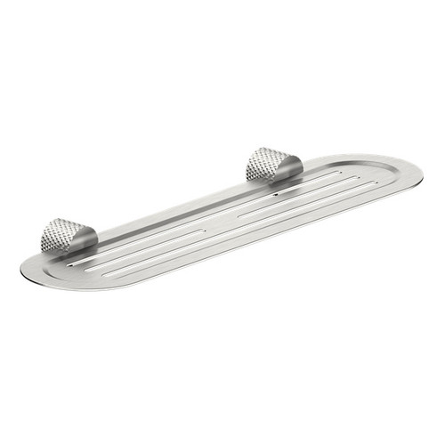 Opal Metal Shower Shelf Brushed Nickel