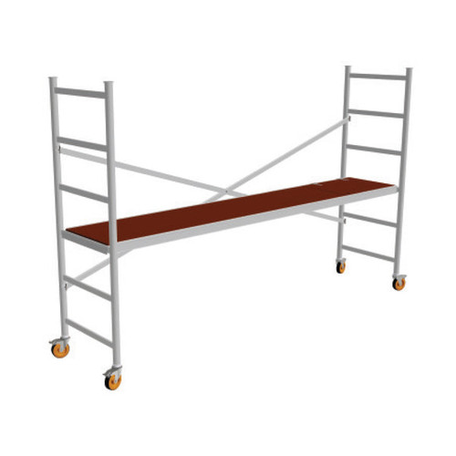 Mini Mobile Multi-Mobile Expanding Scaffold 3m Long/0.9m Platform Height MM213
